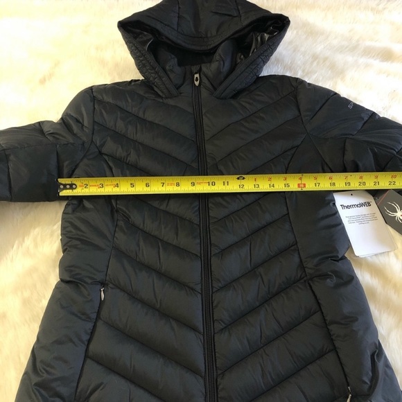 NWT SPYDER Boundless Quilted Long Jacket - Picture 14 of 16